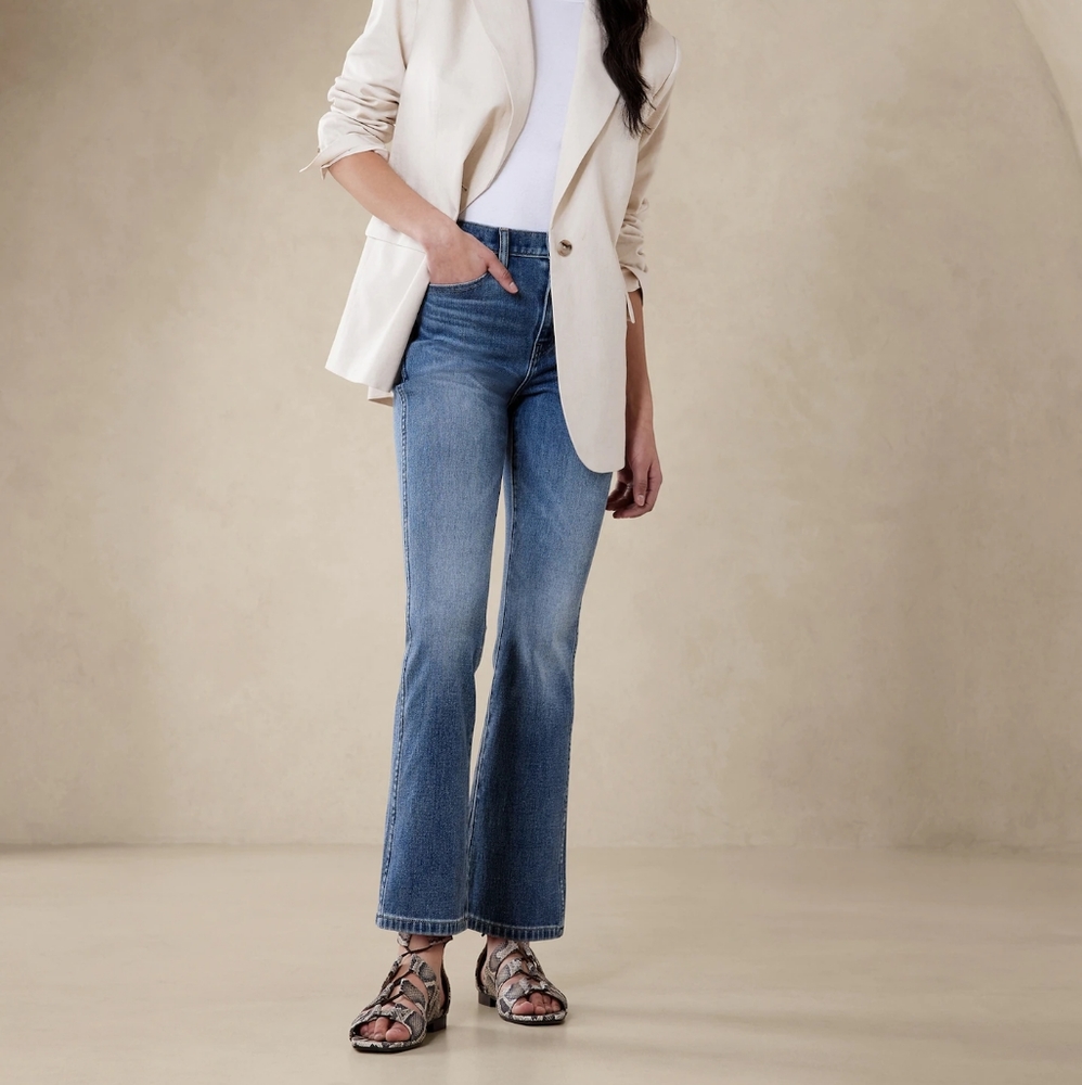 Banana Republic Crop Boot jean